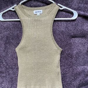 sparkly greenish color shirt